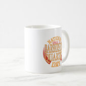 NATIONALER BARBERSHOP QUARTET DAY APRIL 11 GOLD KAFFEETASSE (VorderseiteRechts)