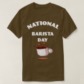 Nationaler Barista-Tag 3 T-Shirt (Design vorne)