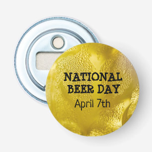 Nationaler Biertag 7. April Funny Bottle Opener Flaschenöffner