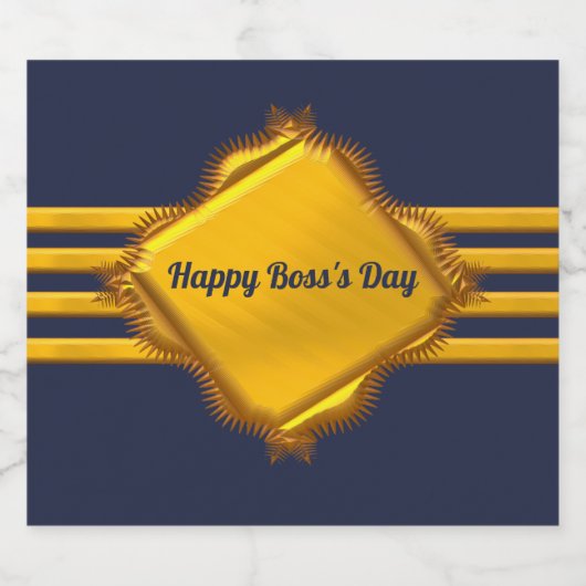 Nationaler Bootstag Schaumweinetikett (Einzelnes Label)