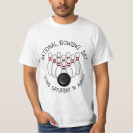 Nationaler Bowling T-Shirt