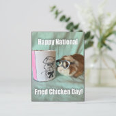 Nationaler Bratwursttag Postkarte (Stehend Vorderseite)