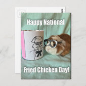 Nationaler Bratwursttag Postkarte (Vorne/Hinten)