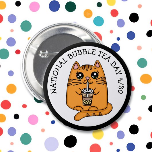 Nationaler Bubble Tea Day - 30. April Button