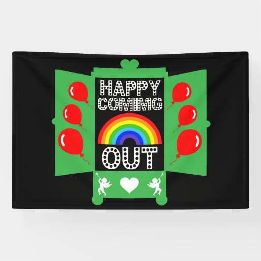 Nationaler Coming Out Day Banner (Horizontal)