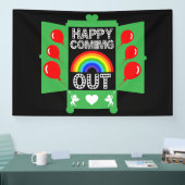 Nationaler Coming Out Day Banner (Messe)