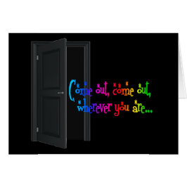 Nationaler Coming Out Day (NCOD) Closet LGBT