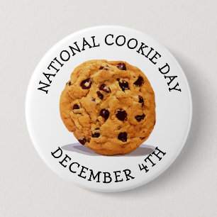 Nationaler Cookie Day am 4. Dezember Button