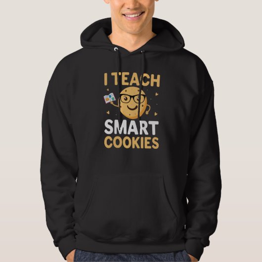 Nationaler Cookie-Tag, ich lehre Smart Cookies Hoodie (Vorderseite)