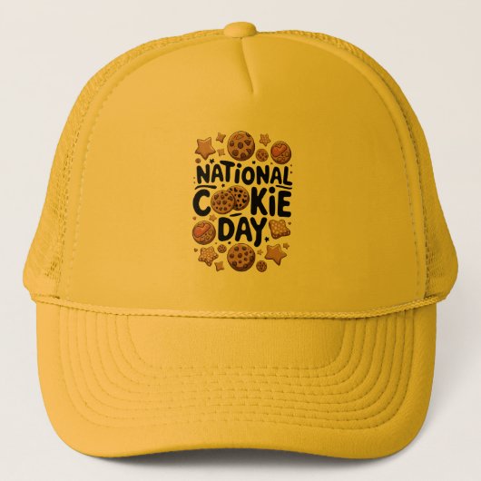 Nationaler Cookie-Tag Truckerkappe (Vorderseite)