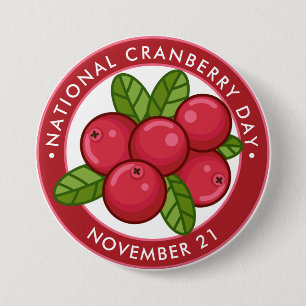 Nationaler Cranberry-Tag, Cranberries Button