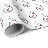 Nationaler Doktortag Geschenkpapier (Rolleneckpunkt)