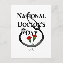 Nationaler Doktortag Postkarte