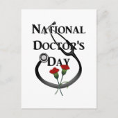 Nationaler Doktortag Postkarte (Vorderseite)