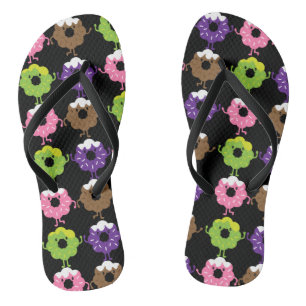 Nationaler Donut-Tag Badesandalen