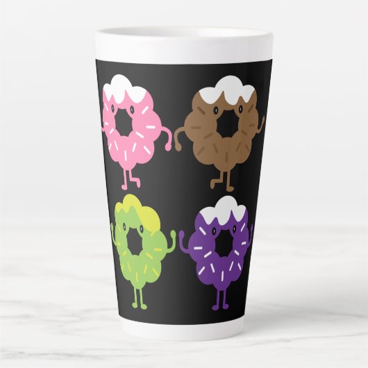 Nationaler Donut-Tag Milchtasse (Vorderseite)