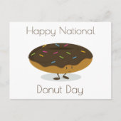 Nationaler Donut-Tag | Postkarte (Vorderseite)