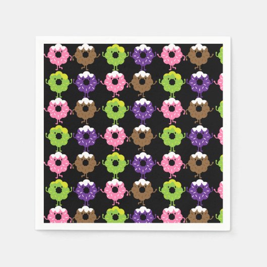 Nationaler Donut-Tag Serviette (Vorderseite)