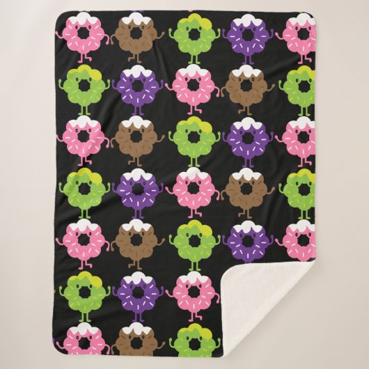 Nationaler Donut-Tag Sherpadecke (Vorderseite)