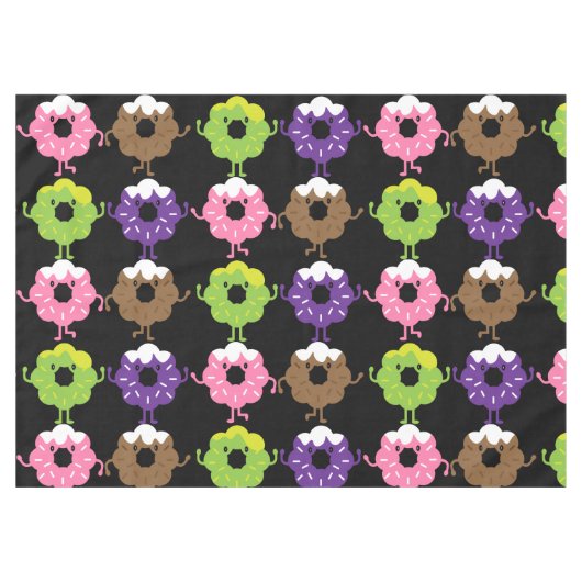 Nationaler Donut-Tag Tischdecke (Vorderseite (Horizontal))