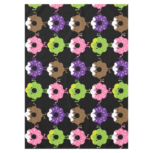 Nationaler Donut-Tag Tischdecke (Vorderseite)