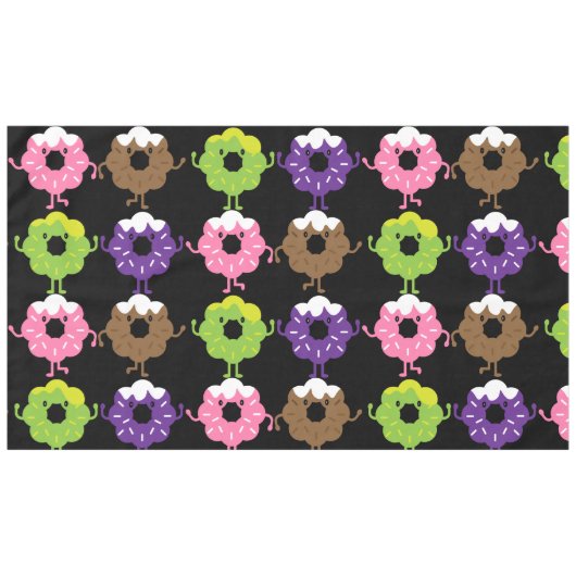 Nationaler Donut-Tag Tischdecke (Vorderseite (Horizontal))