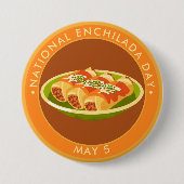 Nationaler Enchilada-Tag Button (Vorderseite)