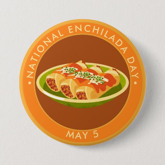 Nationaler Enchilada-Tag Button (Vorderseite)
