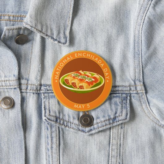 Nationaler Enchilada-Tag Button (Beispiel)