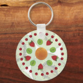 Nationaler Ernährungsmonat Schlüsselanhänger (Vorderseite)