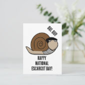 Nationaler Escardtag Postkarte (Stehend Vorderseite)