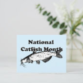 Nationaler Fangmonat Postkarte (Stehend Vorderseite)