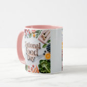 Nationaler Food Day Kombi-Tasse Tasse (Vorderseite Links)