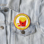 Nationaler französischer Fristentag Button (Beispiel)