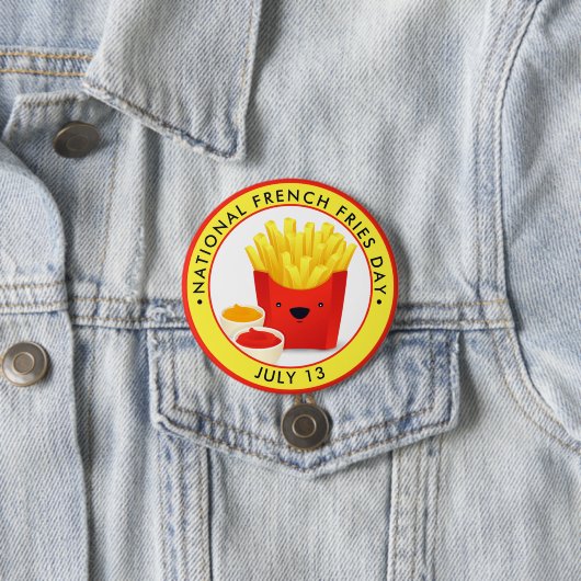 Nationaler französischer Fristentag Button (Beispiel)