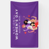 Nationaler Frauentag Banner (Vertikal)