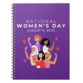 Nationaler Frauentag Notizblock (Vorderseite)