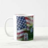 Nationaler Friedhof Arlingtons, amerikanische Kaffeetasse (Links)