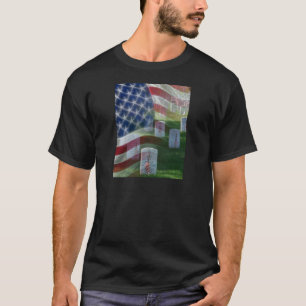 Nationaler Friedhof Arlingtons, amerikanische T-Shirt