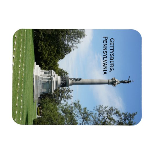 Nationaler Friedhof Gettysburg Magnet (Horizontal)