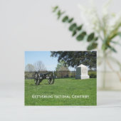 Nationaler Friedhof Gettysburg Postkarte (Stehend Vorderseite)