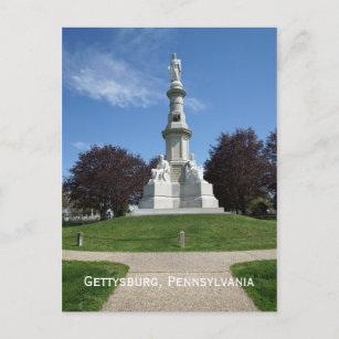 Nationaler Friedhof Gettysburg Postkarte