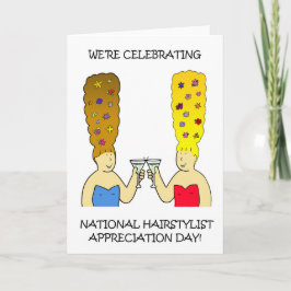 Nationaler Friseuraufwertungstag April Karte
