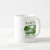 Nationaler Froschmonat Kaffeetasse (VorderseiteRechts)