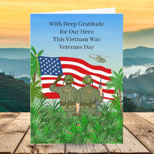 Nationaler Gedenktag für die Vietnamkriegsveterane Karte