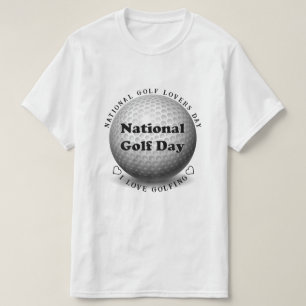 Nationaler Golftag Sport T-Shirt