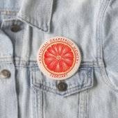 Nationaler Grapefruitmonat Button (Beispiel)