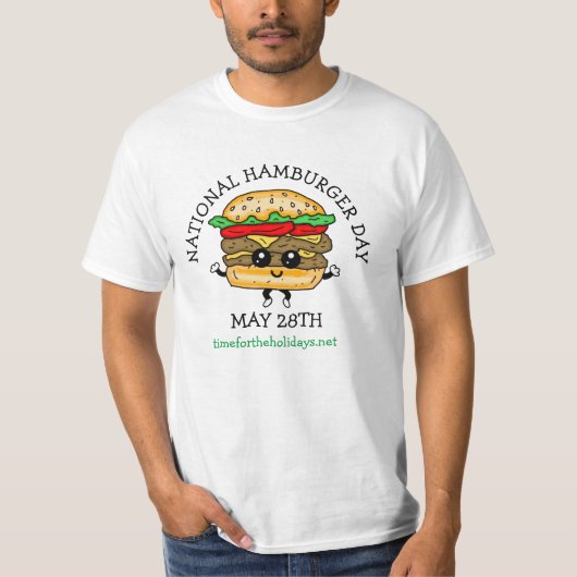 Nationaler Hamburger Tag am 28. Mai T-Shirt (Vorderseite)