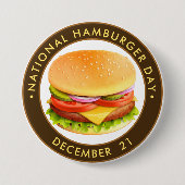 Nationaler Hamburger Tag Button (Vorderseite)