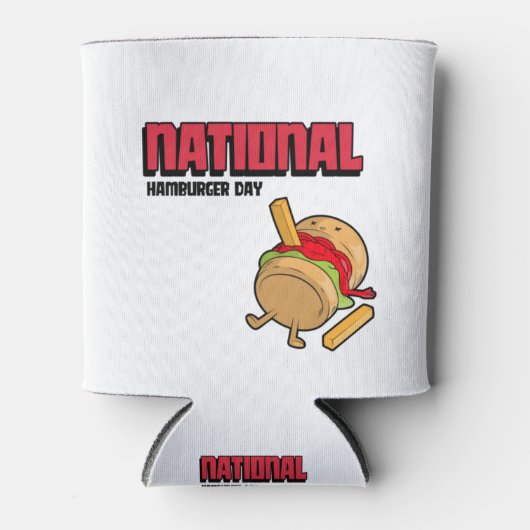 Nationaler Hamburger Tag Dosenkühler (Vorderseite)